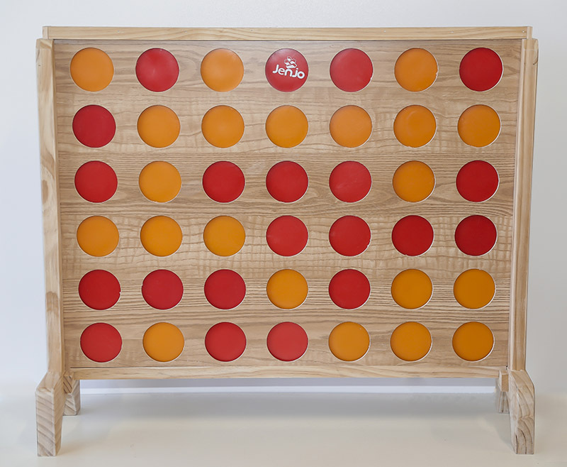 Wooden Giant Four in a Row - 43pcs