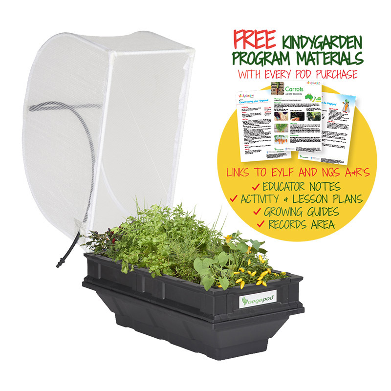 Vegepod Raised Garden Bed with Garden Cover - Small 1 x 0.5m