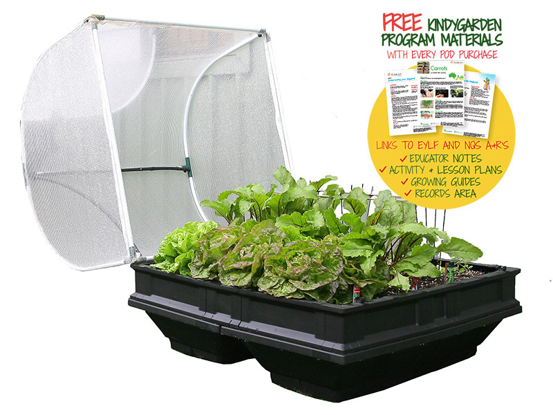 Vegepod Raised Garden Bed with Garden Cover - Medium 1 x 1m