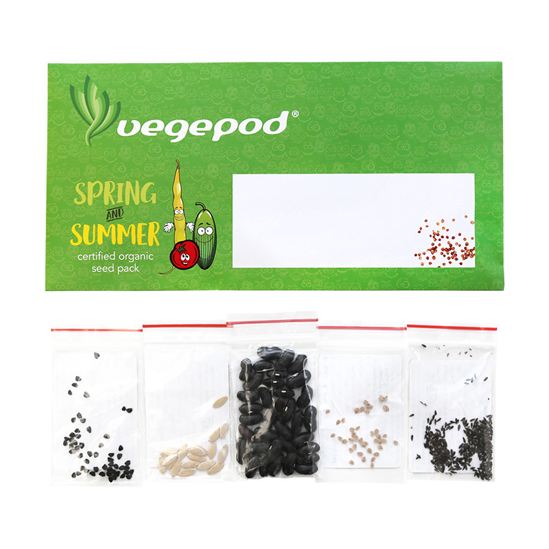 Vegepod Organic Seed Packs - Spring & Summer