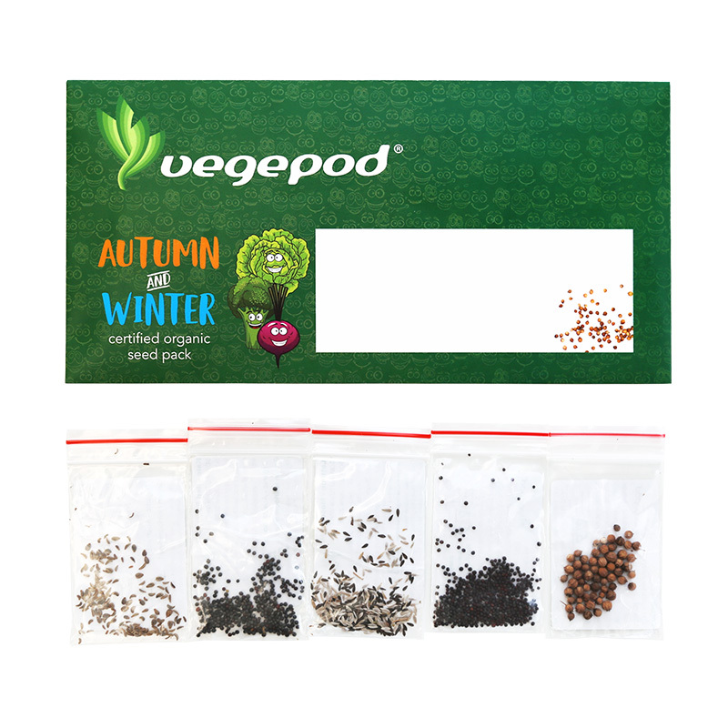 Vegepod Organic Seed Packs - Autumn & Winter