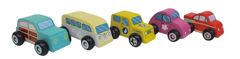 Discoveroo Beach Car Set - 5pcs