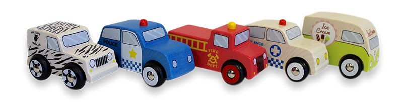 Discoveroo Emergency Car Set - 5pcs