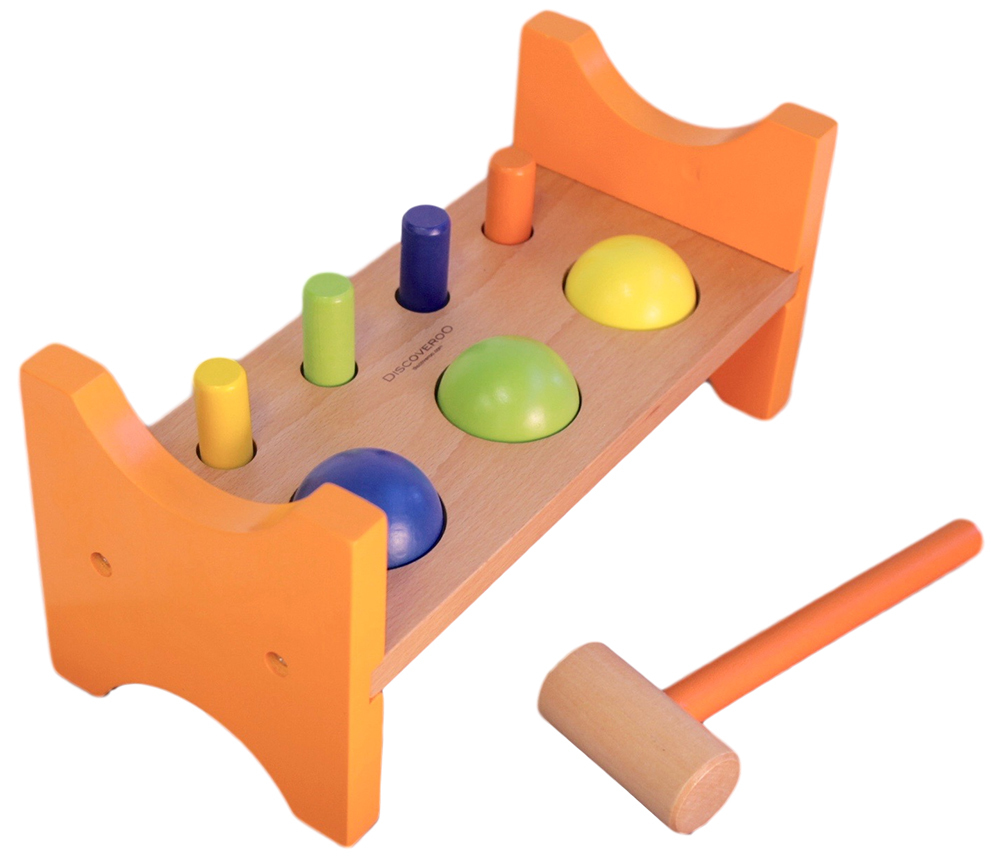 Discoveroo Peg n' Ball Smackeroo Pounder
