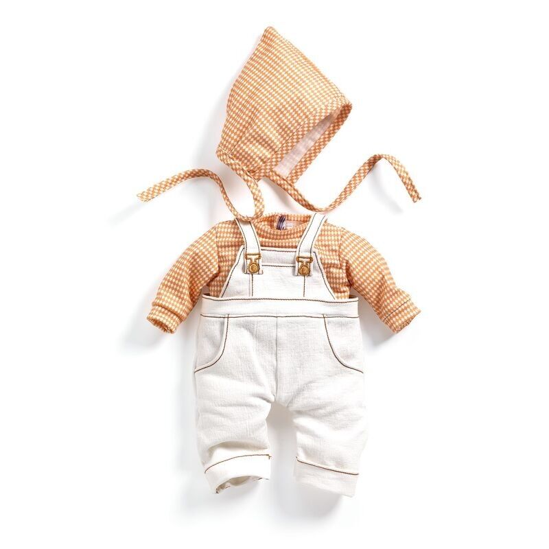 Doll Clothes for 32cm Doll - 3 Piece Overall Set