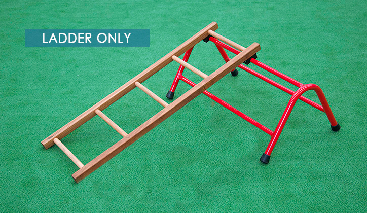 Aussie Play Ladder Timber - 130 x 40 x 5cmH