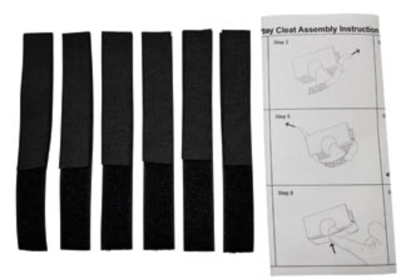 Aussie Play Cleat Velcro Set - 6pk