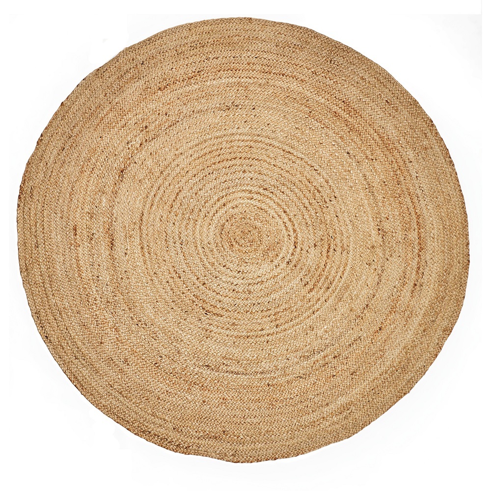 Recycled Indian Jute Rug - Round 2m