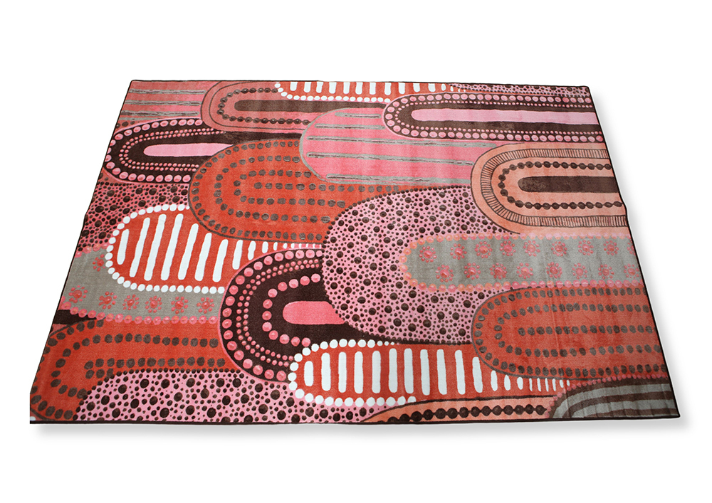 EMRO Indigenous Designed Rectangle Rug - 'Yarong Mulei' 2x3m