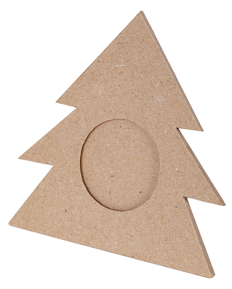 >Paper Mache Tree Photo Frame 5pk