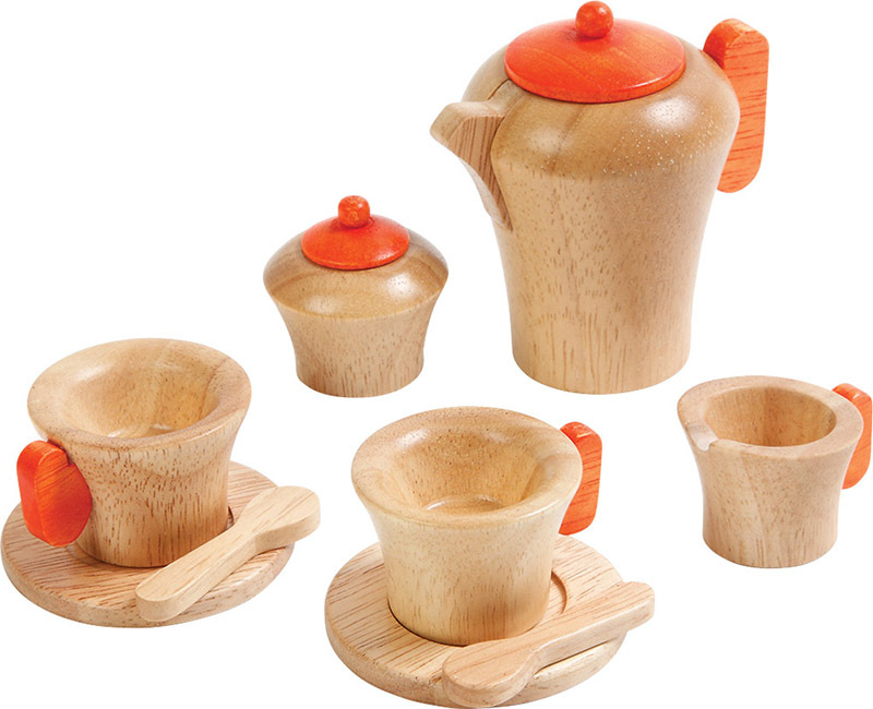 *Voila Timber Cookware - Tea Set 11pcs