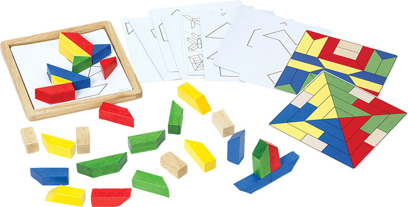 Voila Versa Tiles Wooden Puzzle/Game