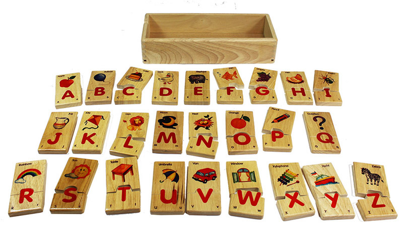 Voila Wooden Alphabet Puzzle
