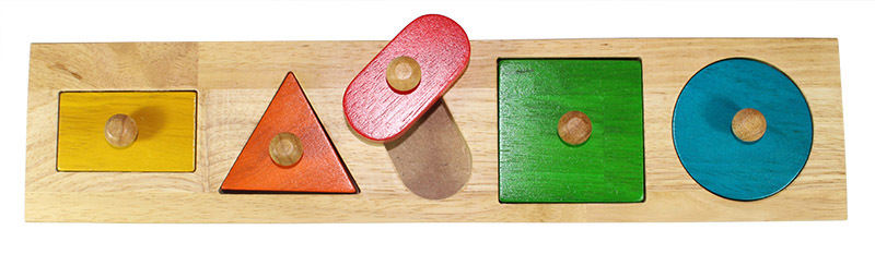 Giant Knob Shape Puzzle - 4pcs