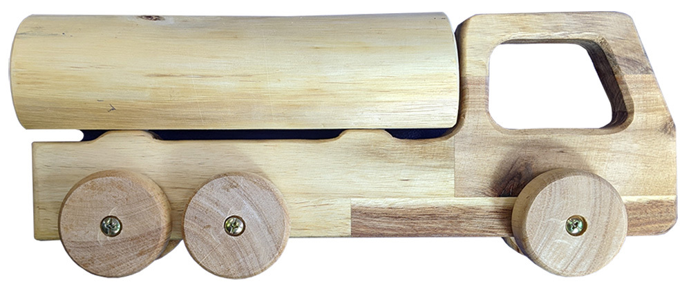 Natural Wooden Simple Tanker