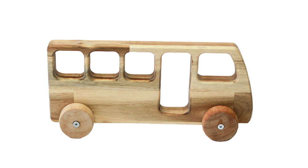Natural Wooden Simple Bus