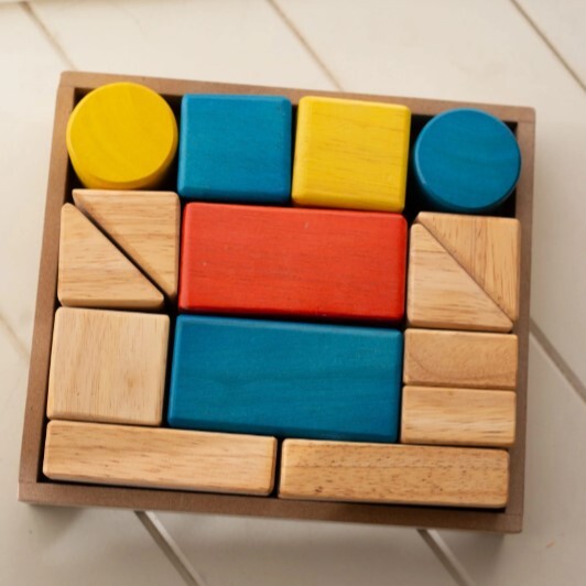 Wooden Sound Blocks - 15pcs