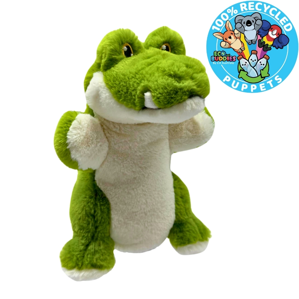 Eco Buddies Hand Puppet - Crocodile