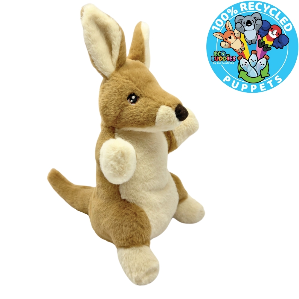 Eco Buddies Hand Puppet - Kangaroo