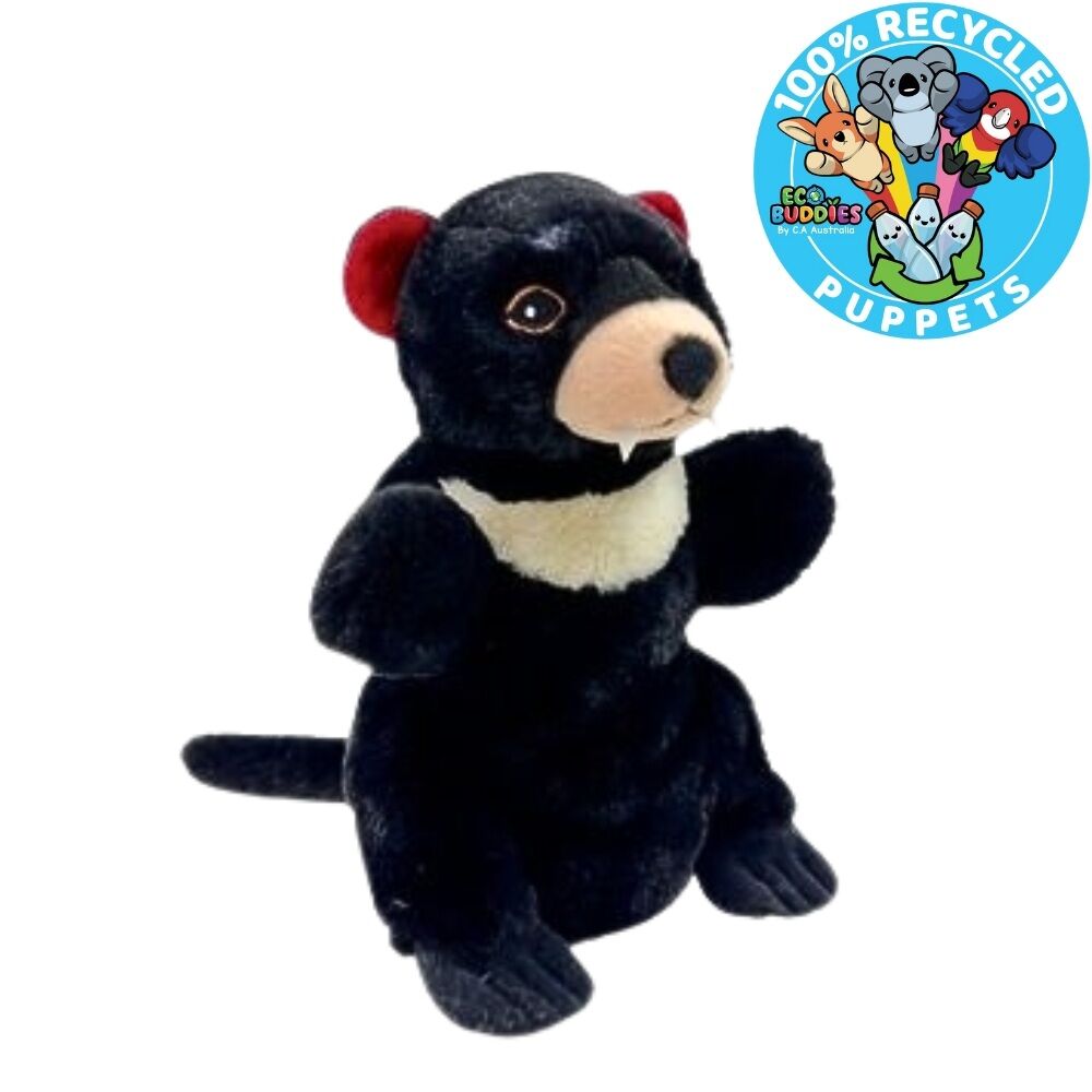 Eco Buddies Hand Puppet - Tasmanian Devil