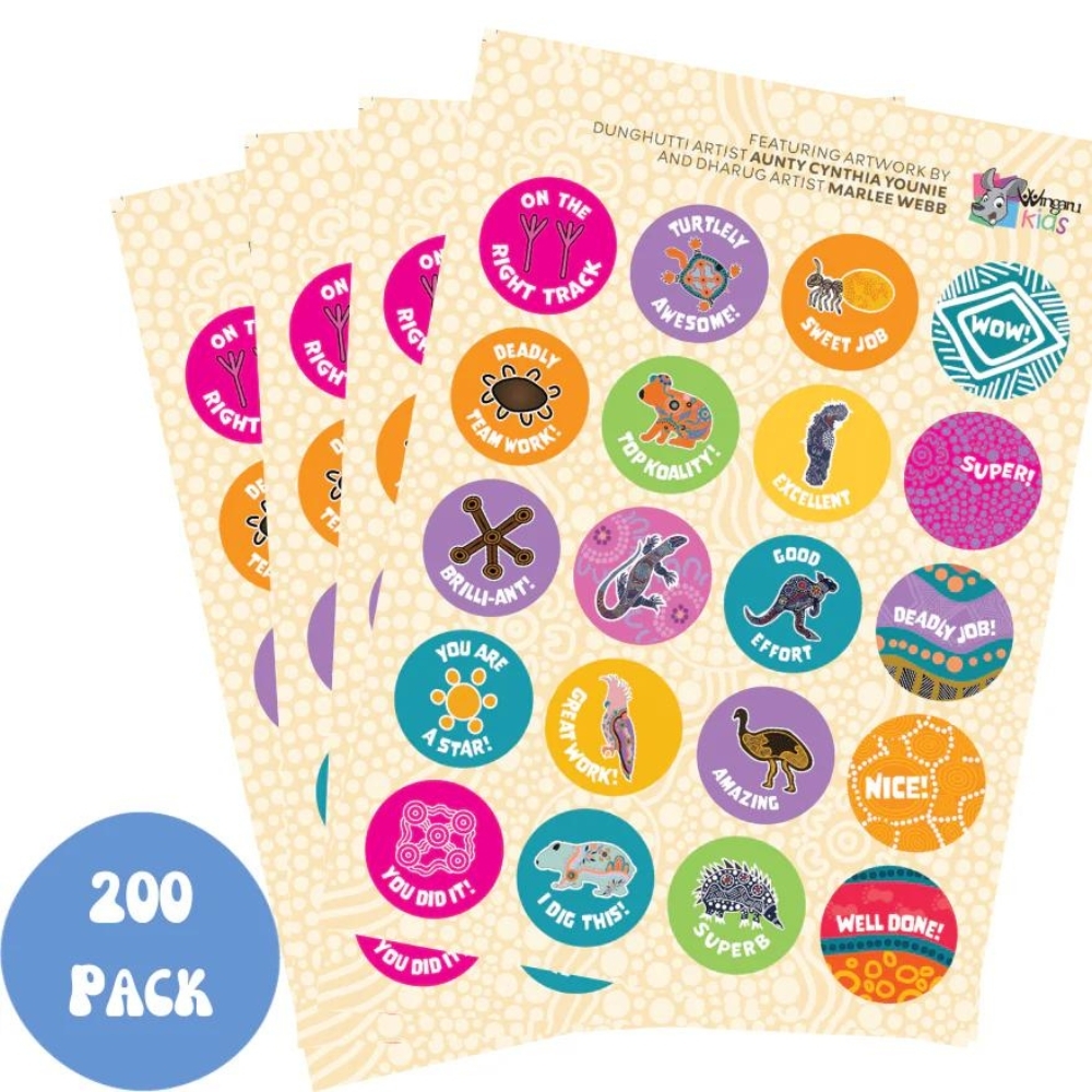 First Nations Merit Stickers - 200pk