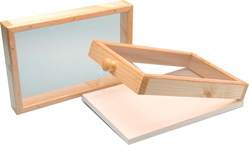 *Bellbird Timber Splatter Frame - With Base 255 x 380mm