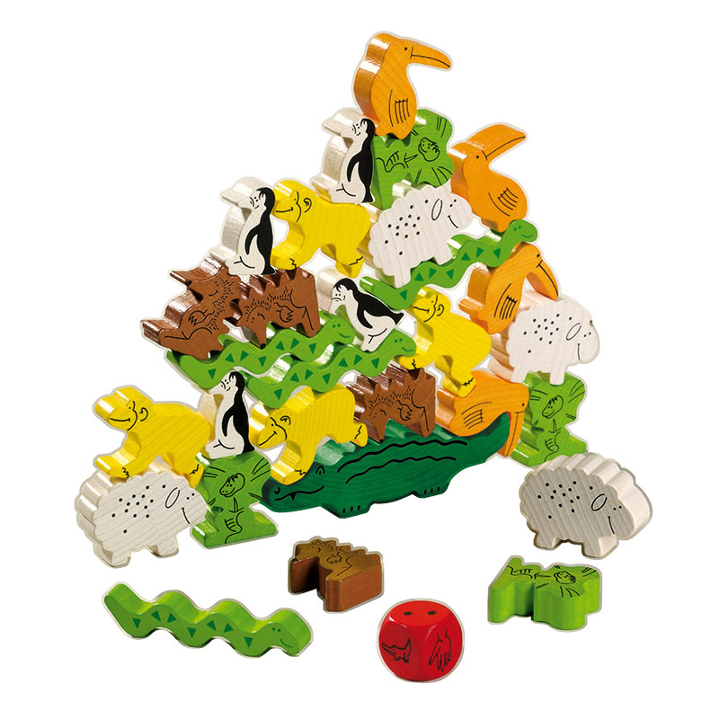 Haba Animal Upon Animal Game - 30pcs