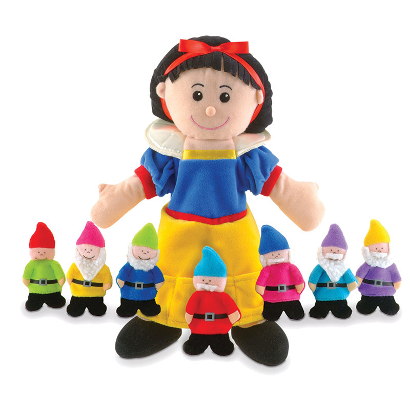 Hand & Finger Puppet Set - Snow White