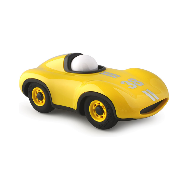 Playforever Classic Vehicles - Mini Yellow 16cm