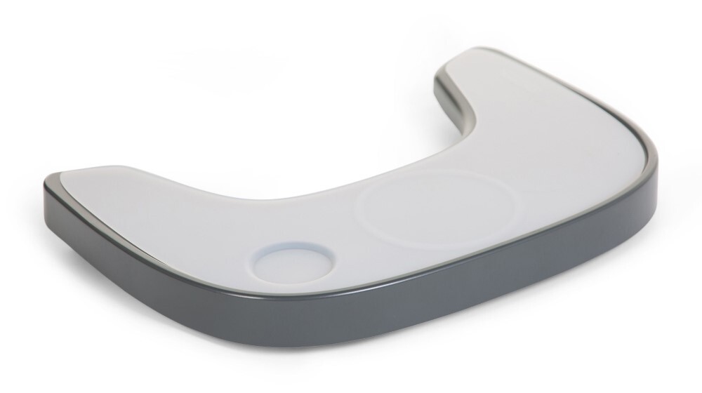 Evolu 2 High & Low Feeding Chair - ABS Tray Grey with Silicone Placemat