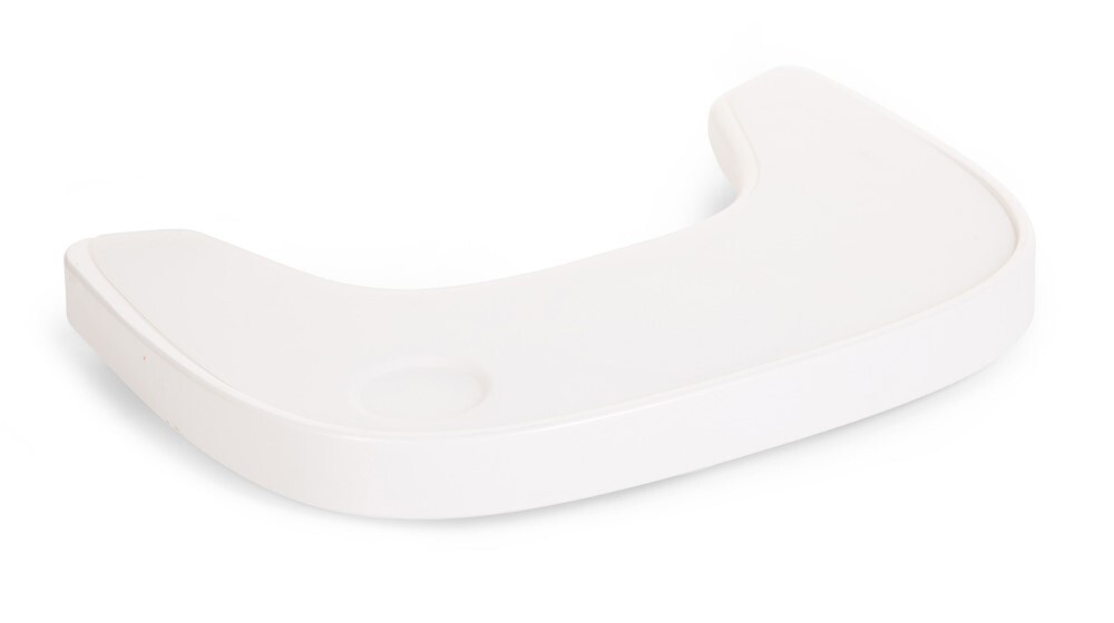 Evolu 2 High & Low Feeding Chair - ABS Tray White with Silicone Placemat