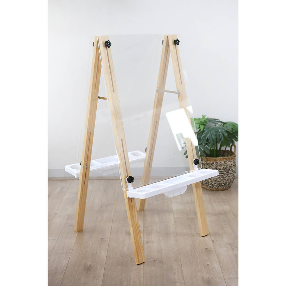 MYO Easel - Wooden Frame with 2x Clear Boards