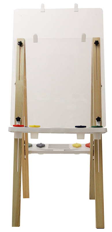 MYO Easel - Wooden legs with two clear boards