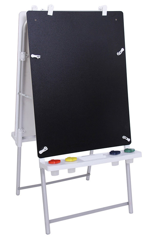 MYO Easel - 2 Outdoor Aluminium frames with 2x 2-Sided Boards (Magnetic White/Chalk)