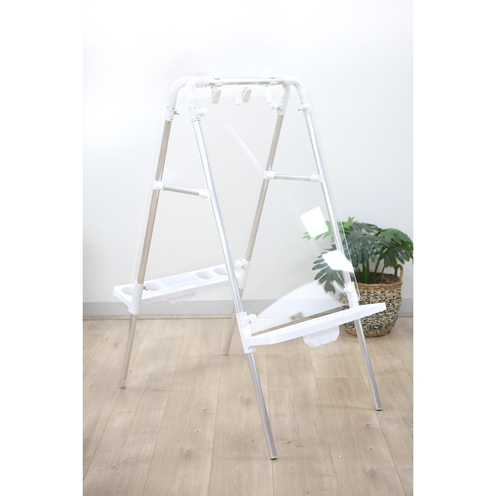 MYO Easel - 2 Outdoor Aluminium frames with 2x Clear Boards