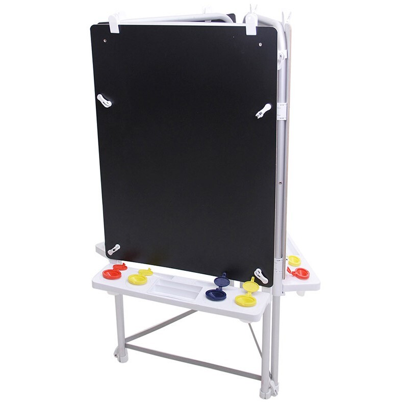 MYO Easel - 3 Outdoor Aluminium frames with 3x 2-Sided Boards (Magnetic White/Chalk)