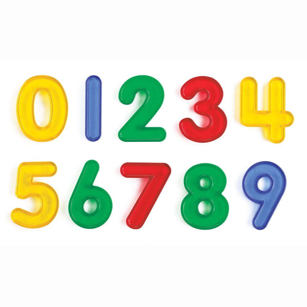 Translucent Number Set - 40pcs