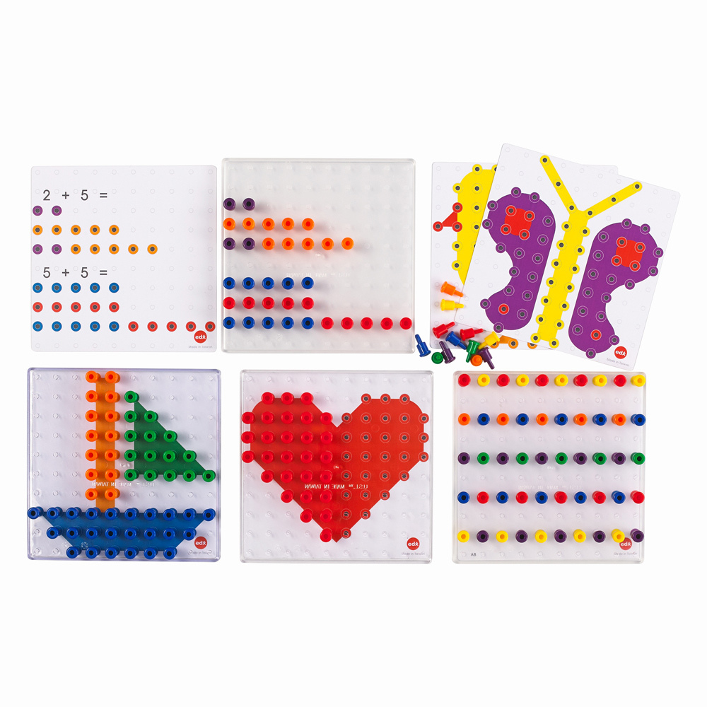 Small Pegs Activity Set - 619pcs