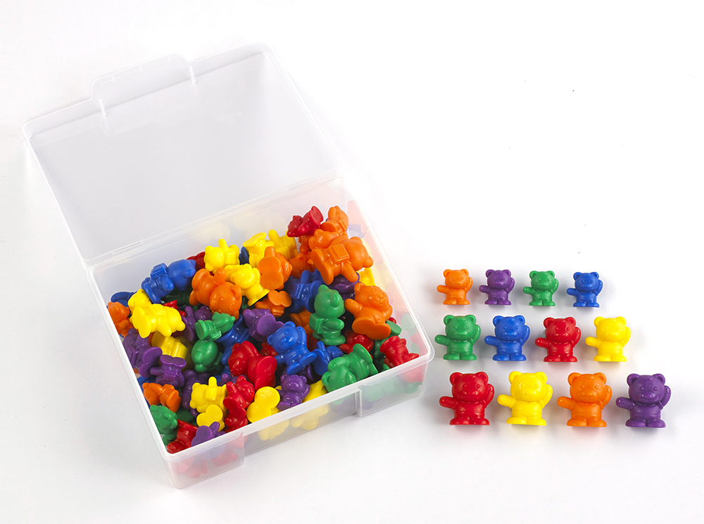 Backpack Bear Counters - 96pcs