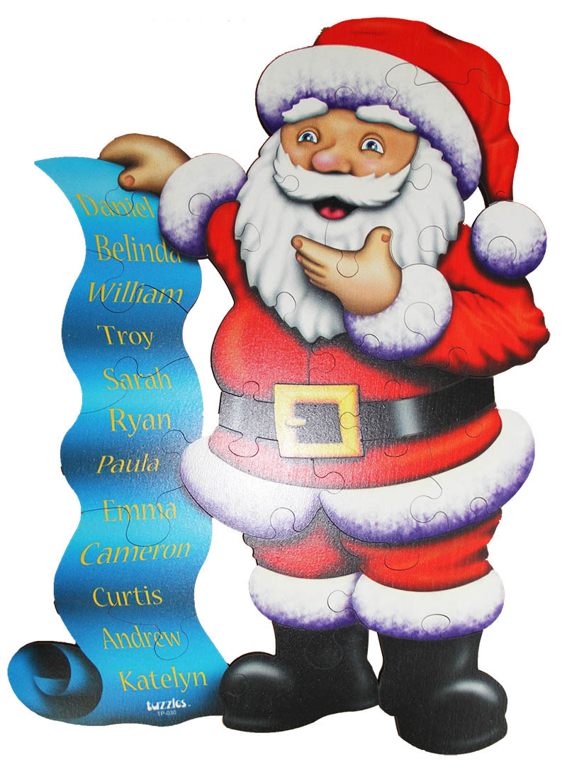 >Tuzzles Santa Floor Puzzle - 25pcs