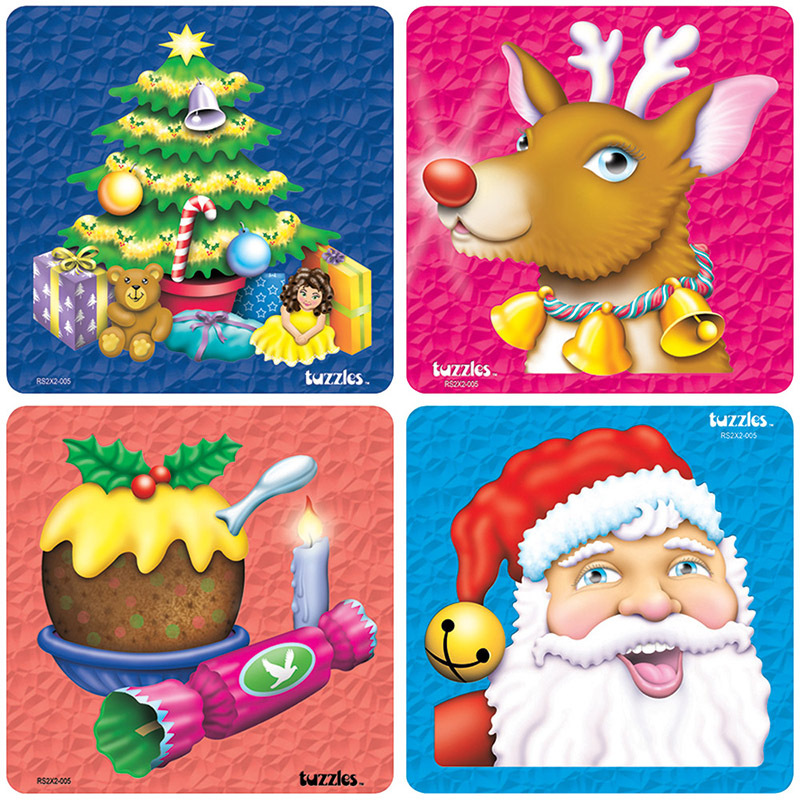 >Tuzzles Christmas Puzzles - Set of 4