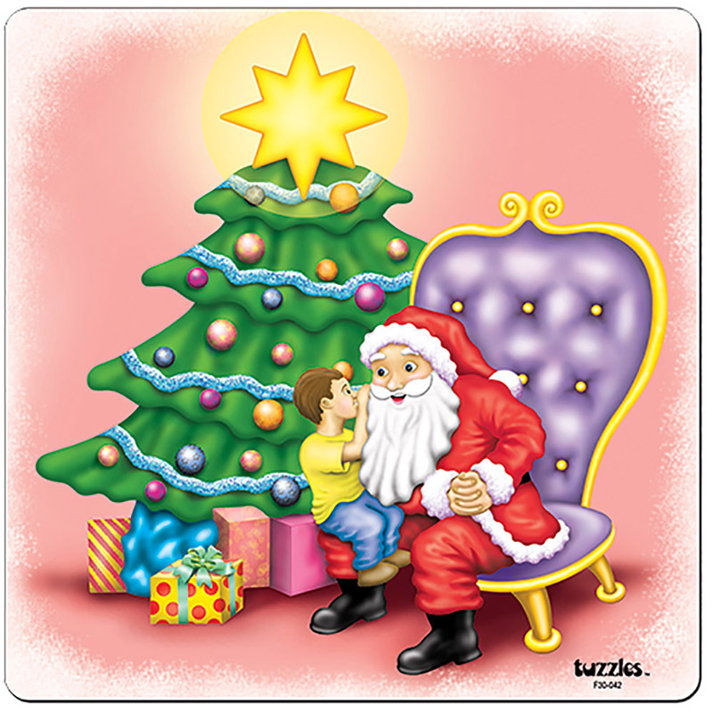 *SPECIAL: >Tuzzles On Santa's Knee - 23pcs