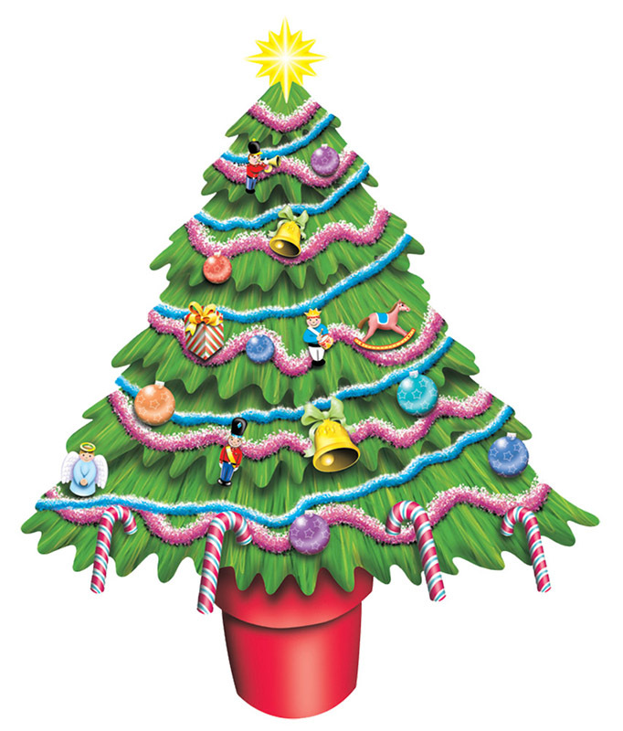 >Tuzzles Floor Puzzle - Christmas Tree