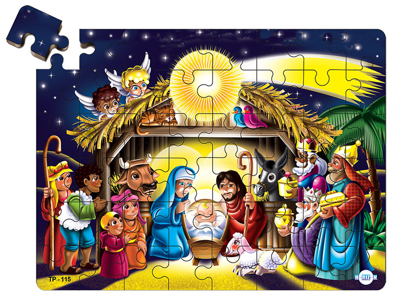 *SPECIAL: >Tuzzles The Nativity Puzzle - 48 pcs