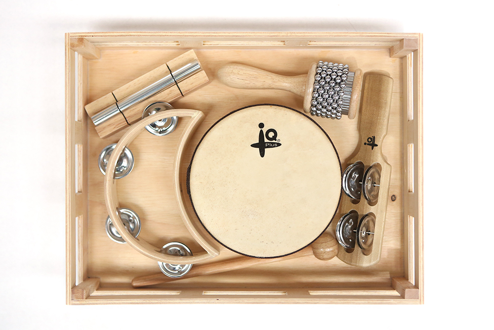 IQ Plus Music Set in Wooden Tray - 5pcs