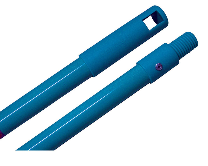 Mop Handle Powder Coated Steel - 25mm x 1.4m Blue