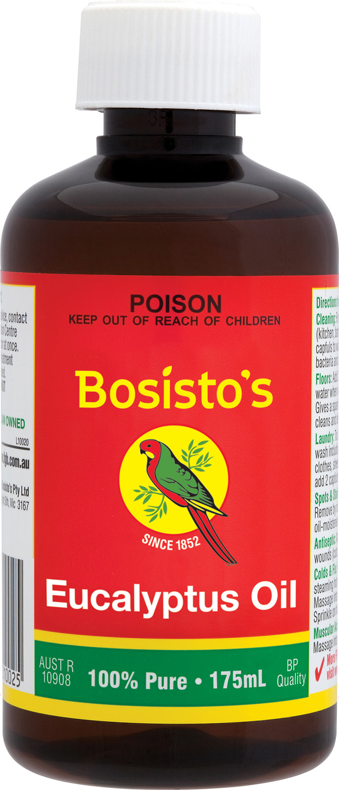 Bosisto's Eucalyptus Oil - 175ml