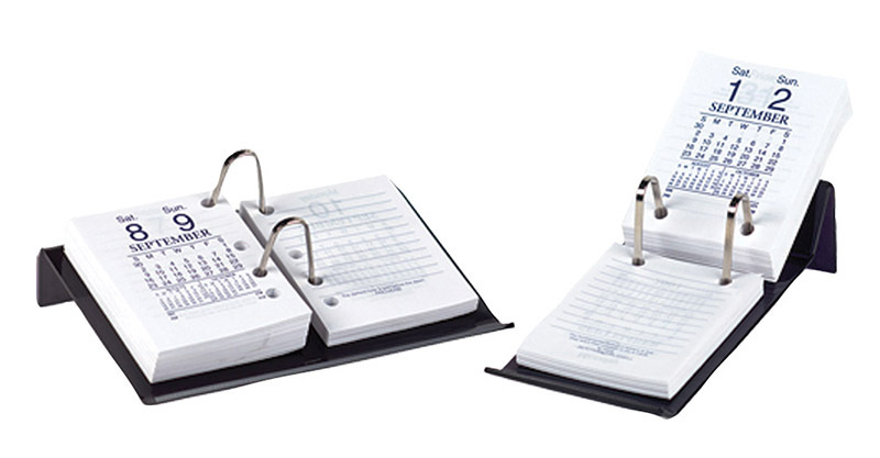 *SPECIAL: Desk Calendar Stand - Acrylic Top Punched