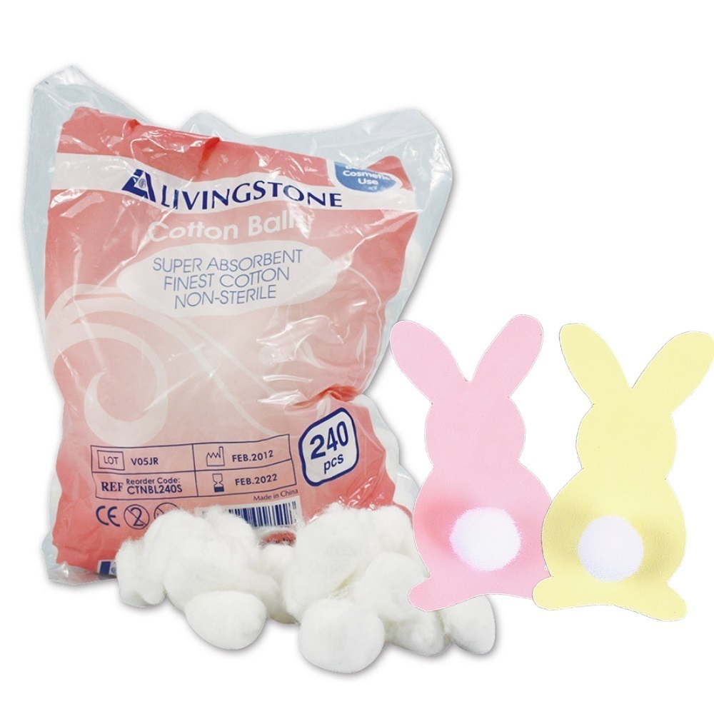 Cotton Wool Balls - White 240pk