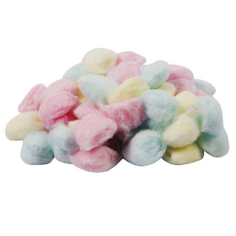 Craft Cotton Wool Balls - Coloured 110pk